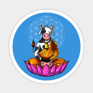 Cow Buddha Magnet